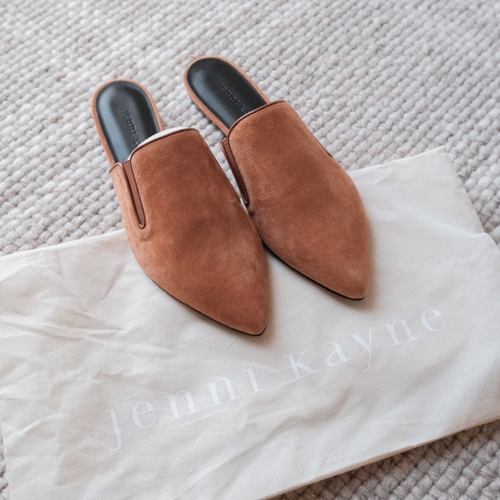Brand new Jenni Kayne Suede Mule Color: Saddle size 36 - women’s 6 with dust bag